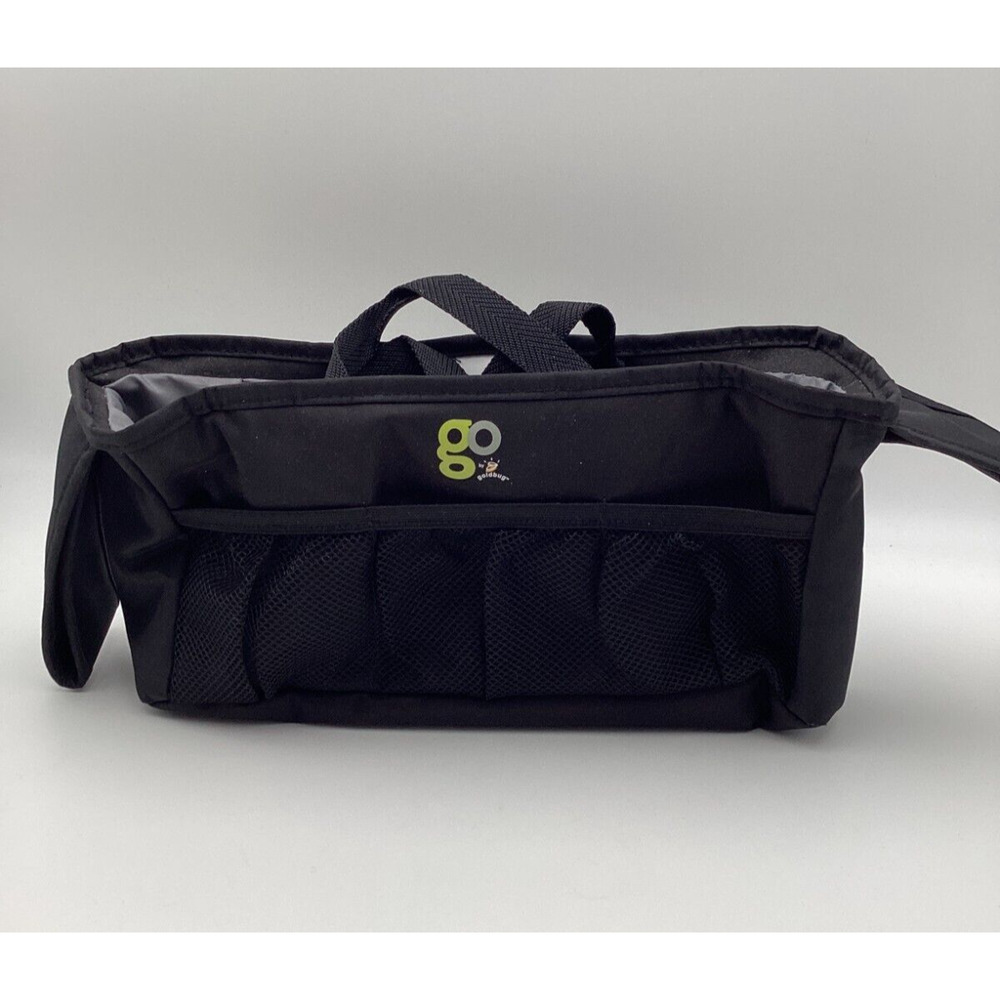 GO by Goldbug Black Stroller Organizer Holder Bag
